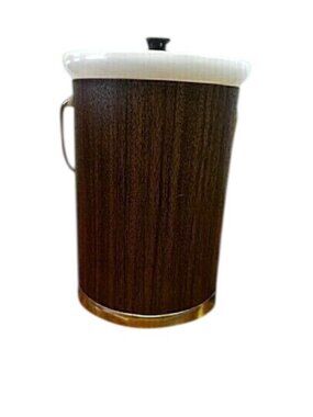 Vintage Kromex Mid Century Modern Ice Bucket - Mad Men barware retro 1960's
